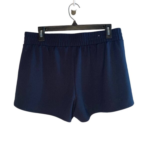 BoomBoom Jeans women's navy ruffle dressy shorts size XL - Picture 2 of 9